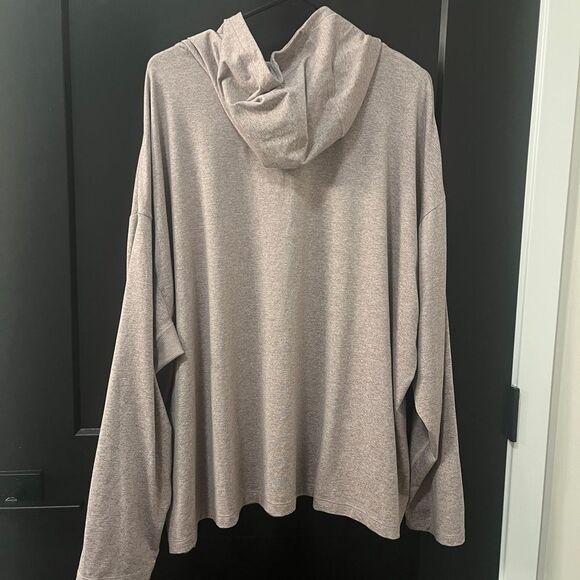 Athleta Uptempo II Hoodie Jersey Knit Lightweight Sweatshirt Size 3X - Picture 11 of 11